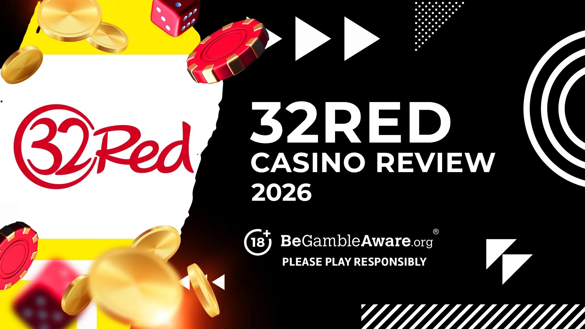 32Red 賭場評論和歡迎獎金 | 2026年