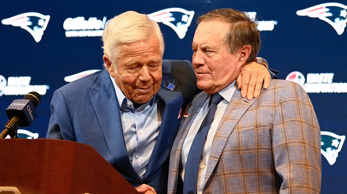 羅伯特·克拉夫特 (Robert Kraft) 對比爾·貝利切克 (Bill Belichick) 的 HOF 冷落打破沉默