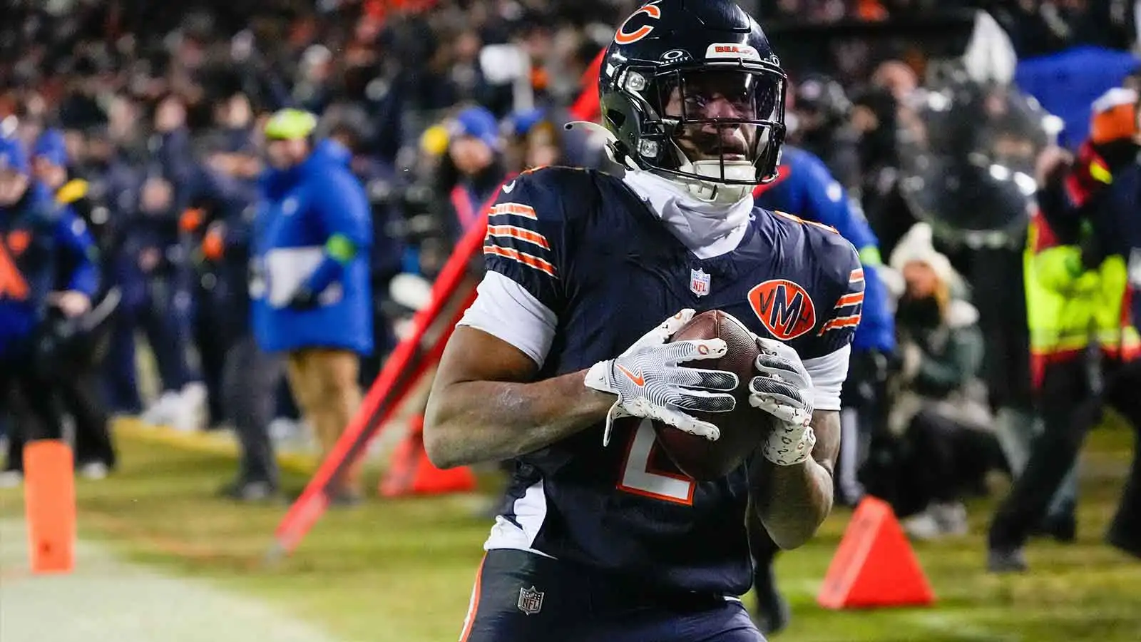 DJ Moore、Rome Odunze 在公羊隊比賽前的訓練中受到限制