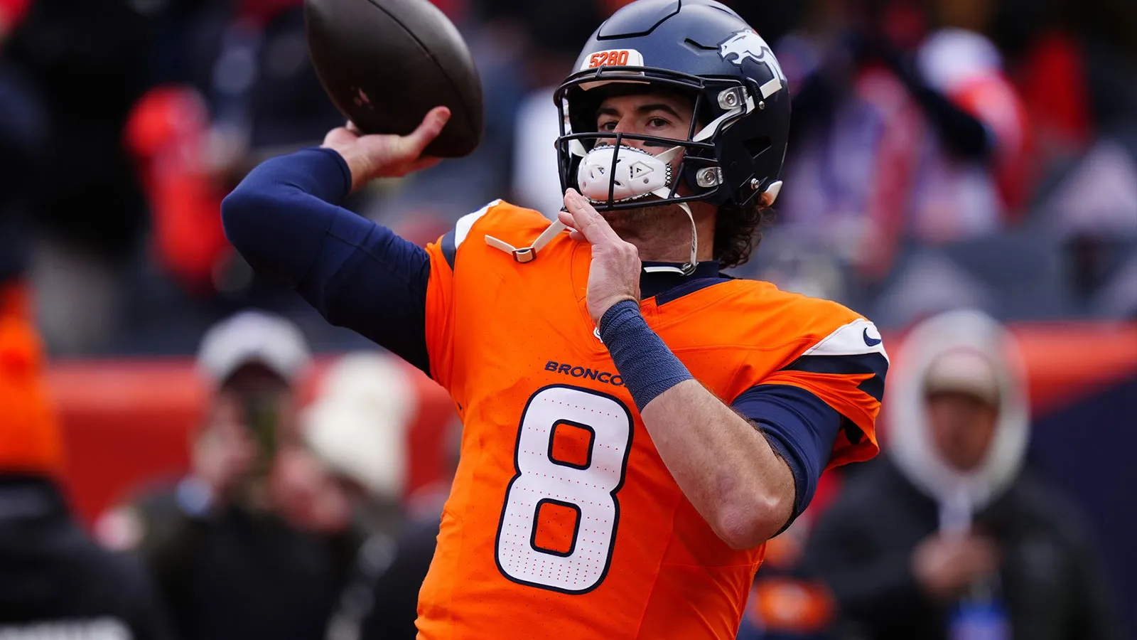 賈勒特·斯蒂德漢姆 (Jarrett Stidham) 狂熱爆發，TD 對陣愛國者隊，史詩般的炸彈