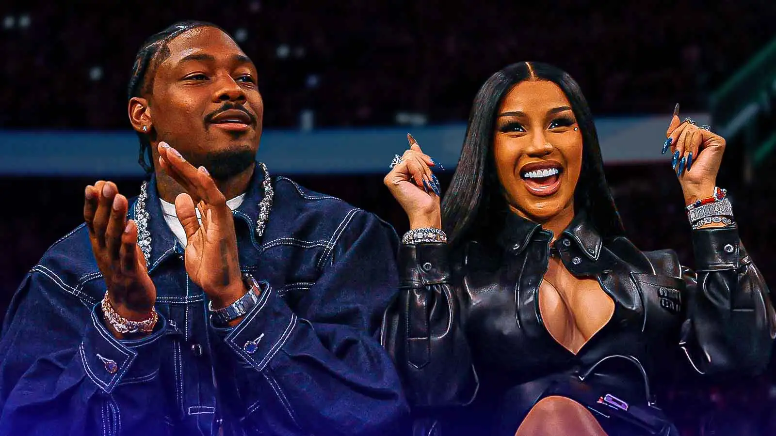 卡迪·B (Cardi B) 對記者支持反對愛國者隊、史蒂芬·迪格斯 (Stefon Diggs) 表示不滿