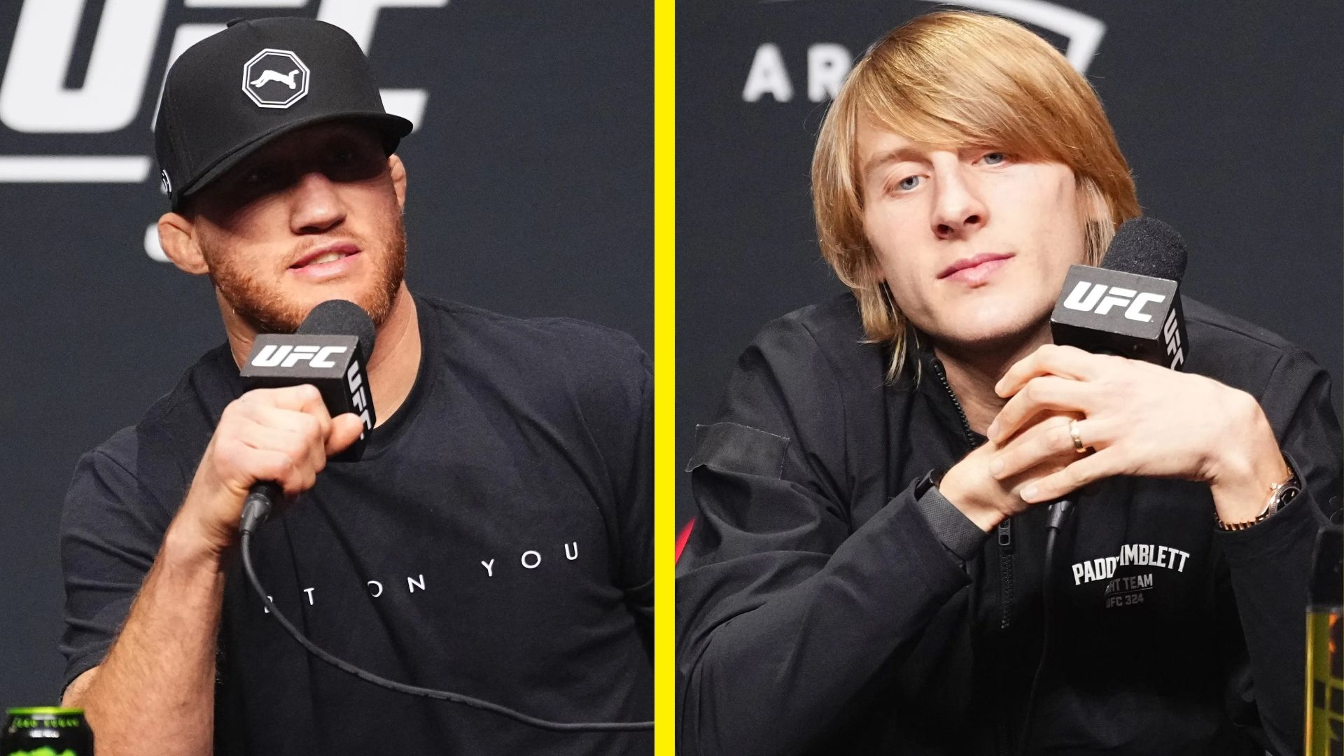 賈斯汀·加瑟基在 UFC 324 新聞發布會上抨擊達斯汀·波里爾的言論“不尊重”帕迪·平布利特