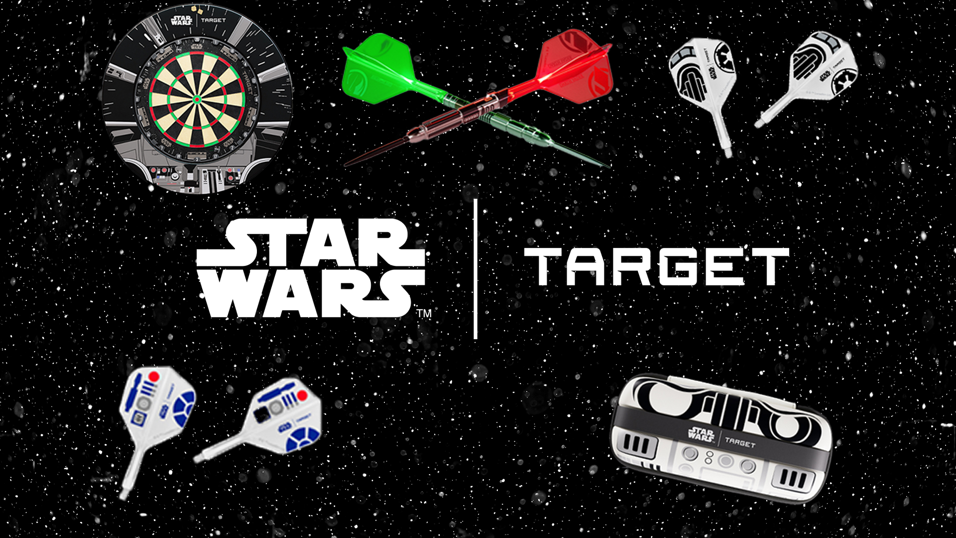 Target Darts x Star Wars：我們最喜歡的新系列產品，從飛鏢板到飛行器