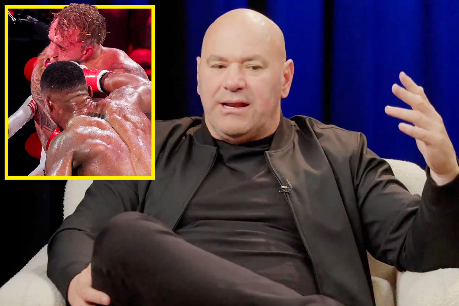 傑克·保羅（Jake Paul）KO擊敗安東尼·約書亞（Anthony Joshua），達納·懷特（Dana White）第一時間回應嘲笑