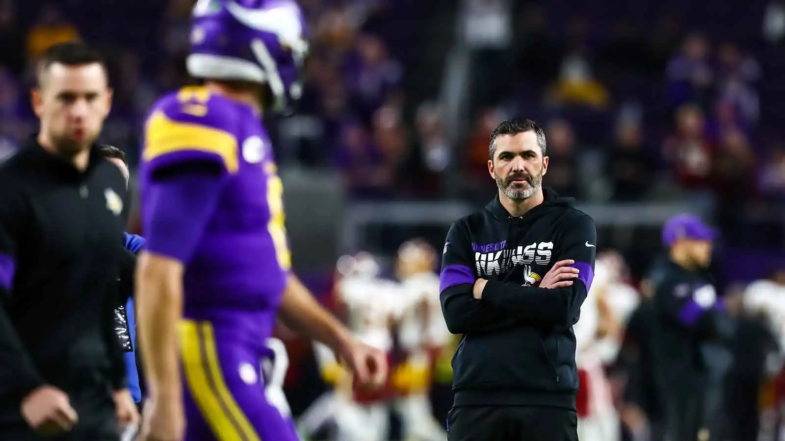 凱文·斯特凡斯基 (Kevin Stefanski) 對小邁克爾·佩尼克斯 (Michael Penix Jr.)、柯克·考辛斯 (Kirk Cousins) 的第一印象