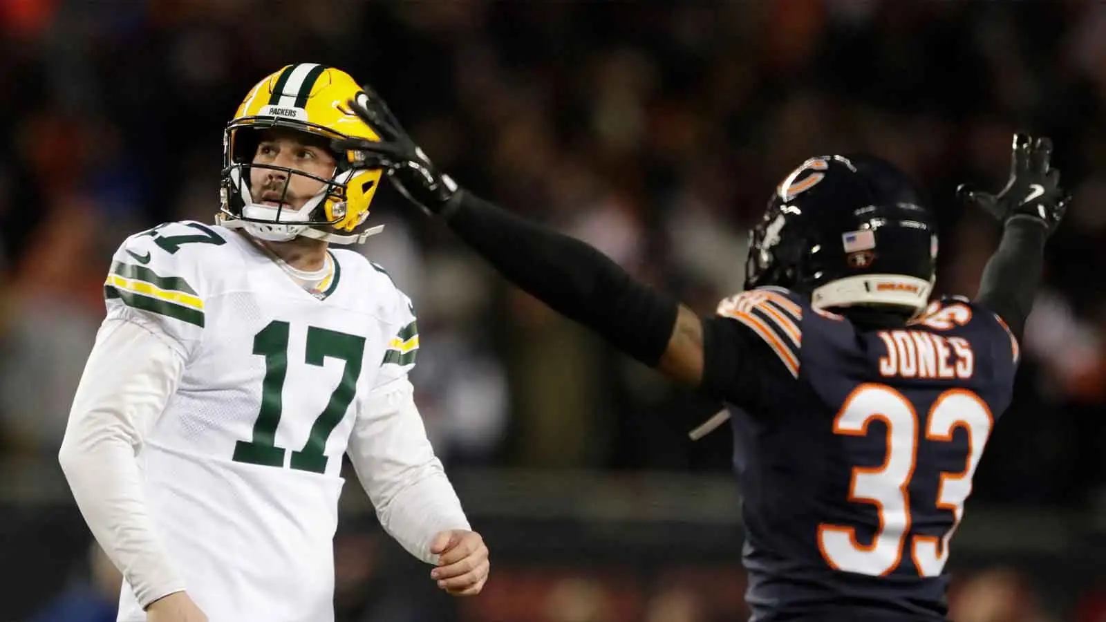 NFL歷史可能站在芝加哥隊對陣公羊隊的一邊
