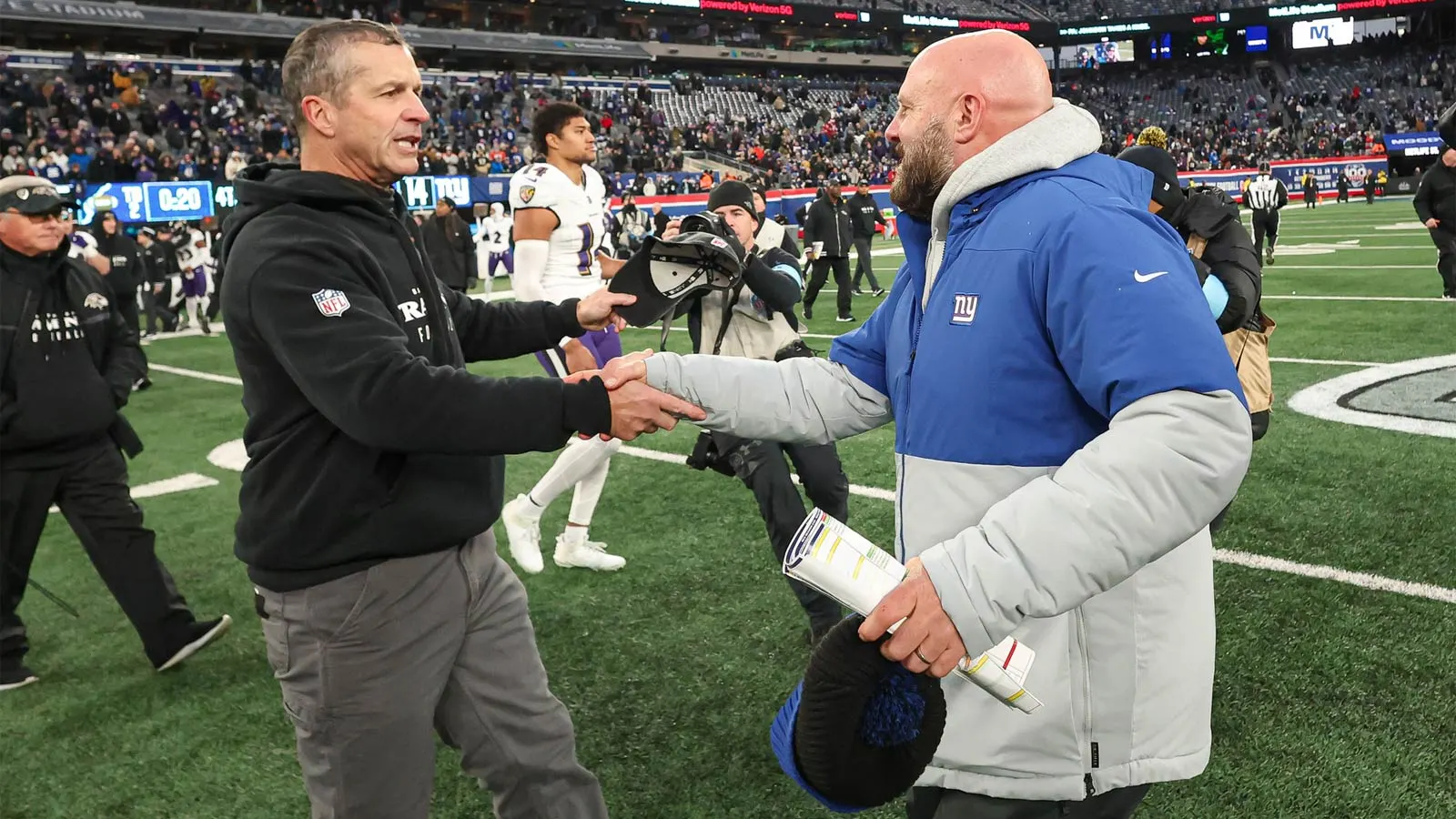 紐約只需要 1 個表情符號即可助推 John Harbaugh 的炒作