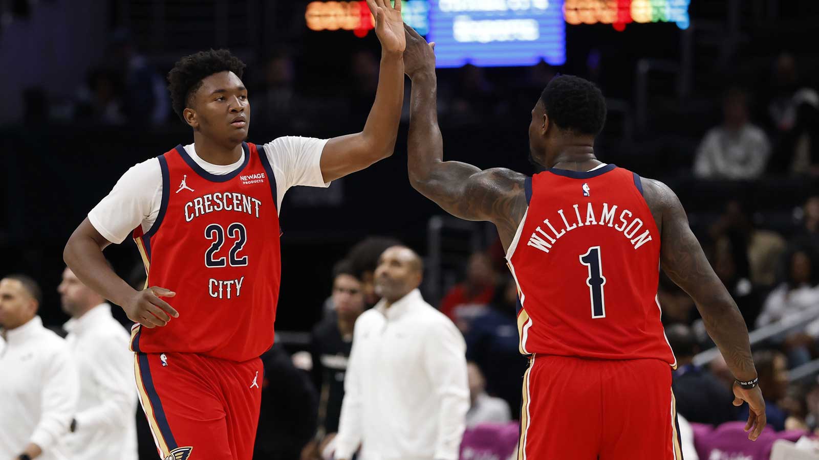 Derik Queen has high hopes for New Orleans’ final 40 games