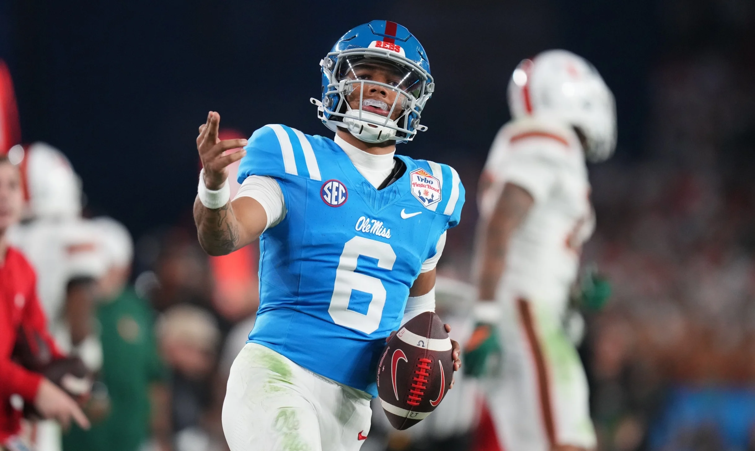 5 其他 QB 選項，包括 Trinidad Chambliss