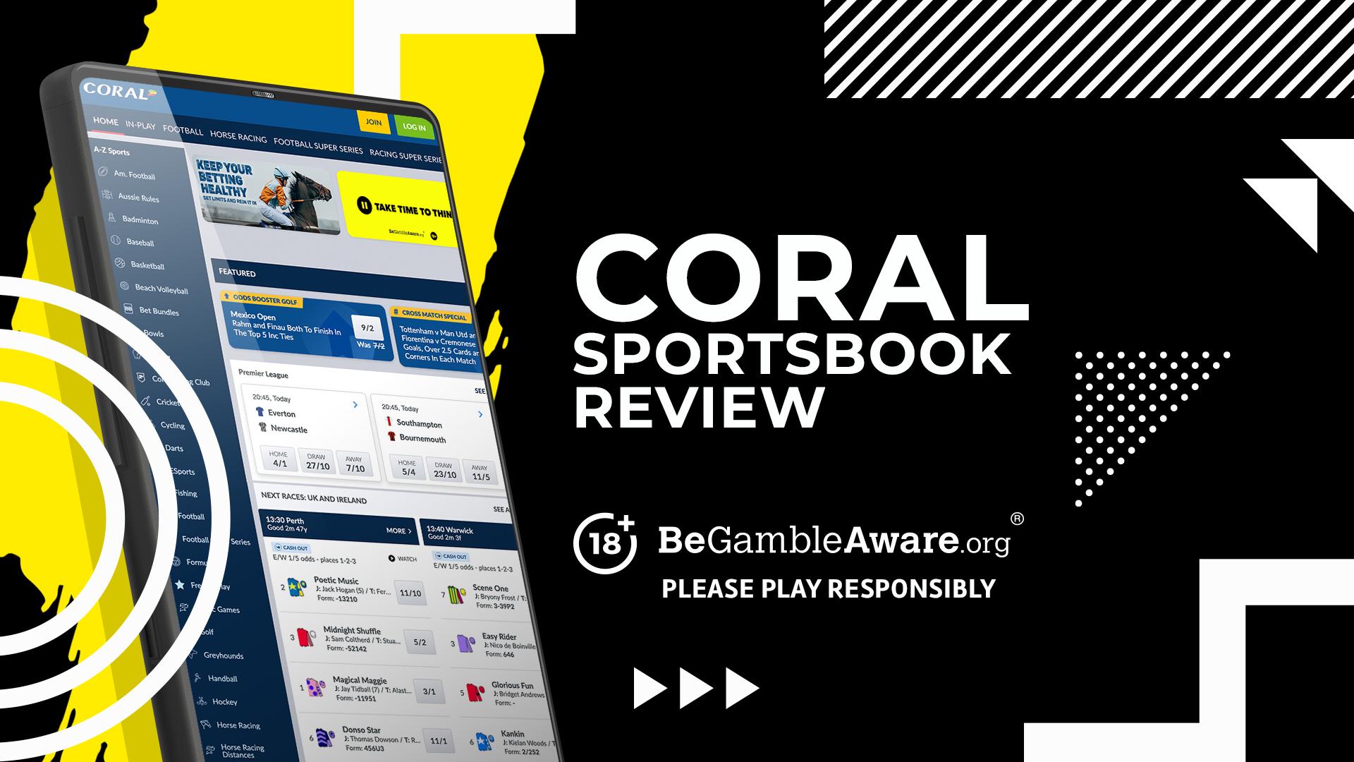 Coral UK 2026 年回顧和體育獎金