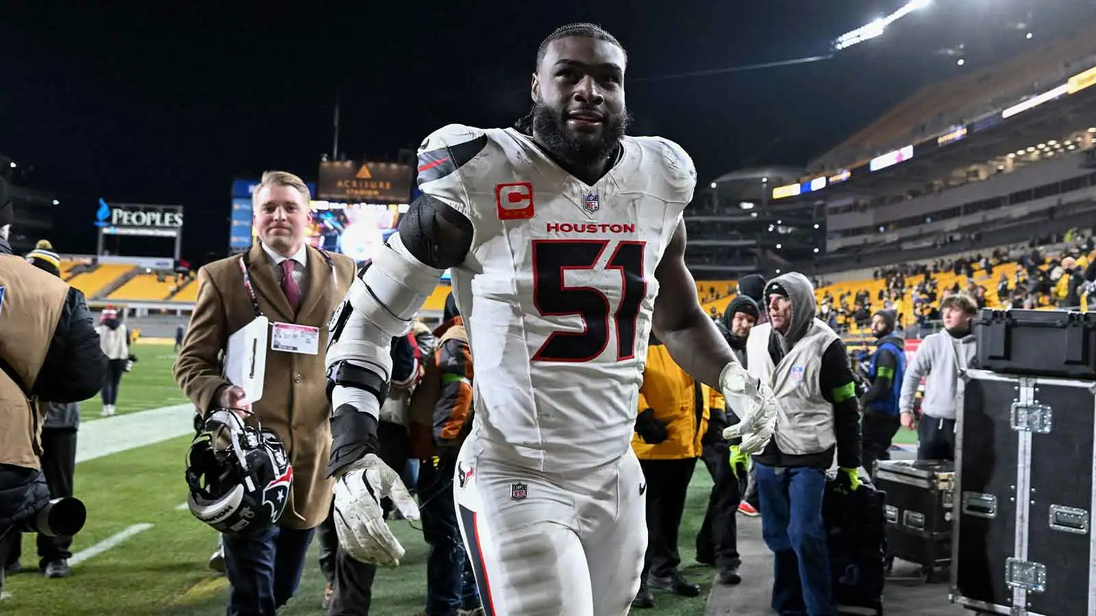 NFL Insider 稱休斯頓為“我們在 NFL 中見過的最令人印象深刻的重建之一”