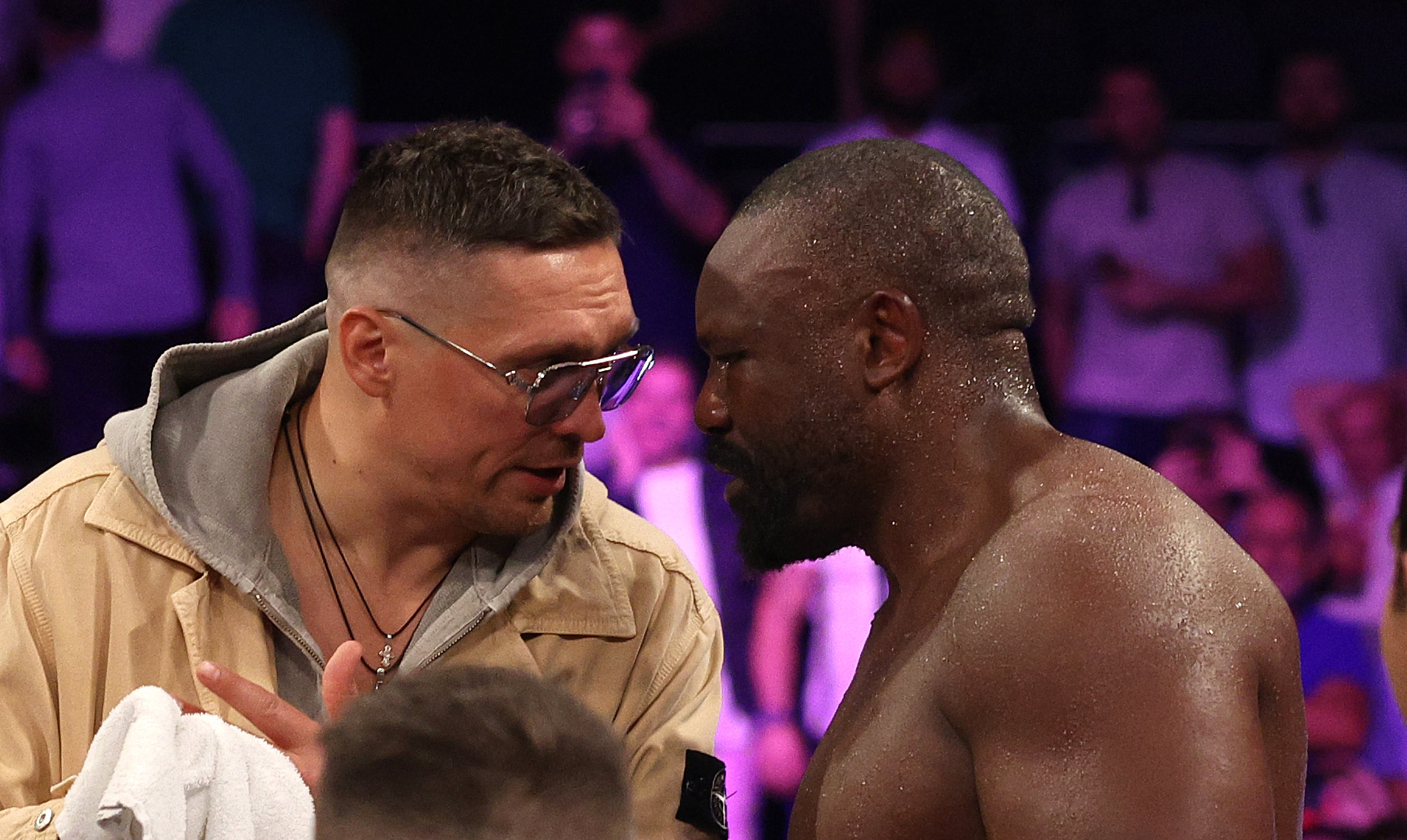 德里克·奇索拉 (Derek Chisora) 聲稱他知道下一個對手是奧列克桑德·烏西克 (Oleksandr Usyk)，而不是德昂泰·維爾德 (Deontay Wilder)