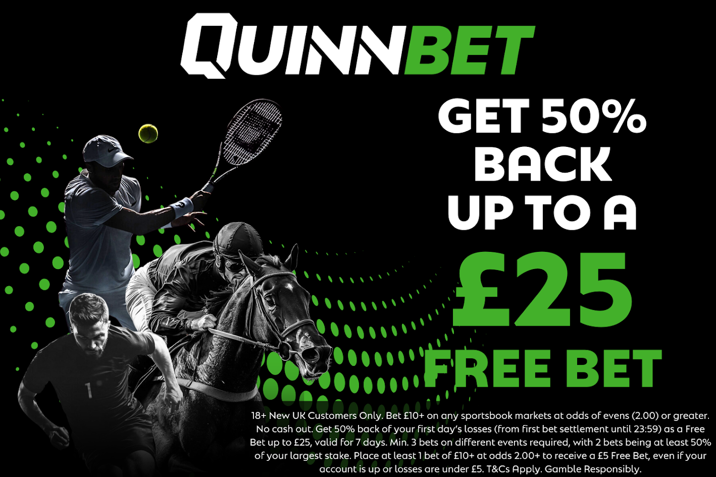 切爾西 v 西漢姆聯投注優惠：QuinnBet 高達 25 英鎊的免費投注可返還 50% 的資金