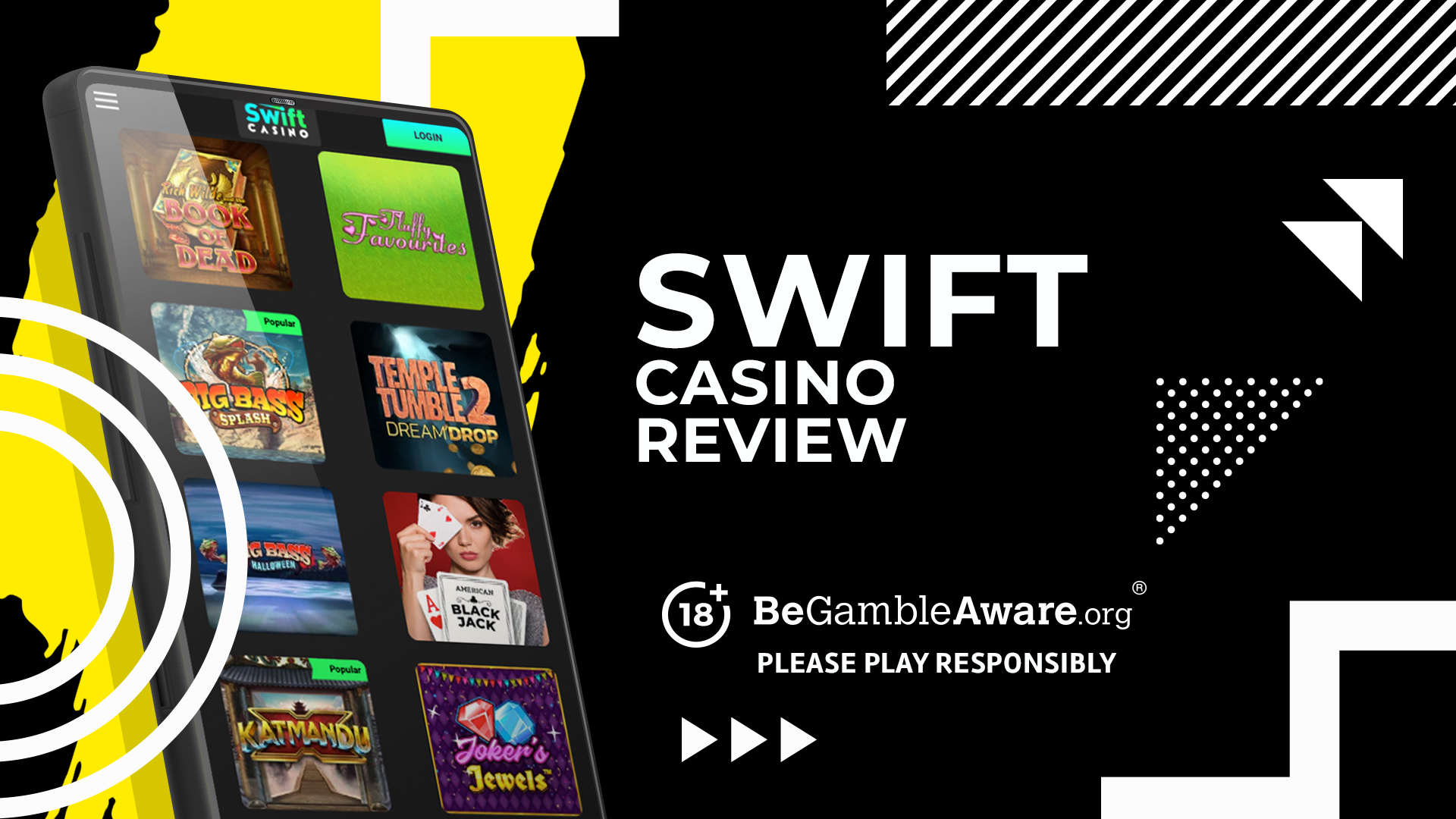 Swift 賭場評論和獎金 | 2026年