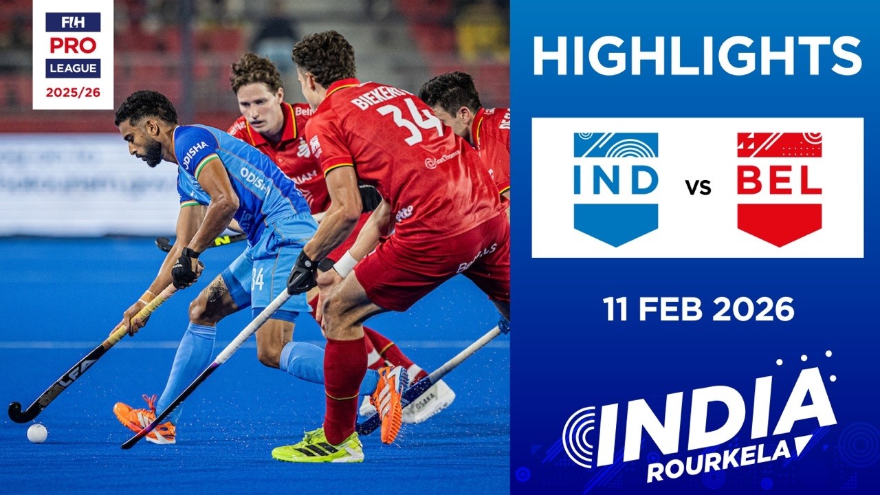 India vs Belgium Highlights | FIH Hockey Pro League 2025-26 | Hockey Highlights Today