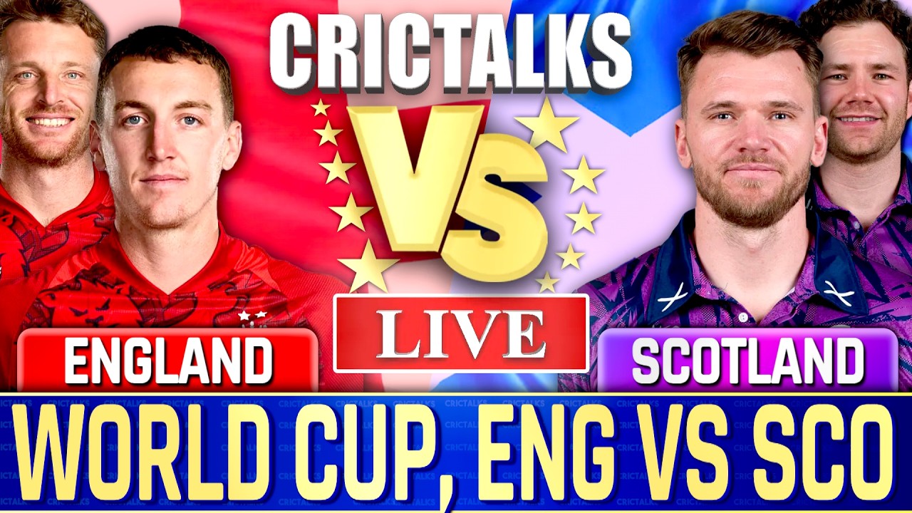 ENG vs SCO Live Score: England vs Scotland T20 World Cup 2024 Live Results & Commentary