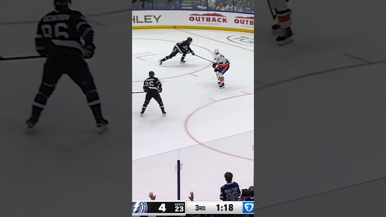 Nikita Kucherov Unselfishly Passes Up Empty Net Goal! 🤯
