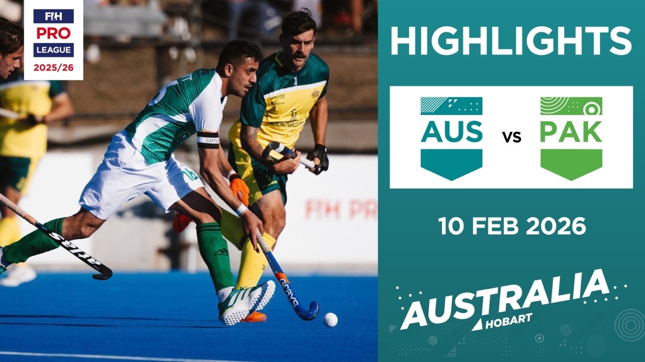 Australia vs Pakistan Hockey Highlights | FIH Pro League 2025-26 | 10 Feb 2026
