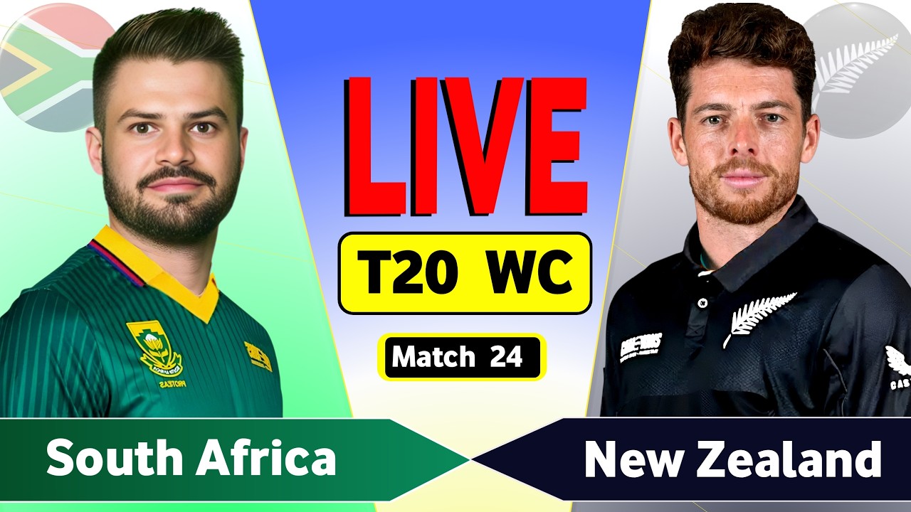 NZ vs SA Live Score: New Zealand vs South Africa T20 Match Live Streaming & Updates