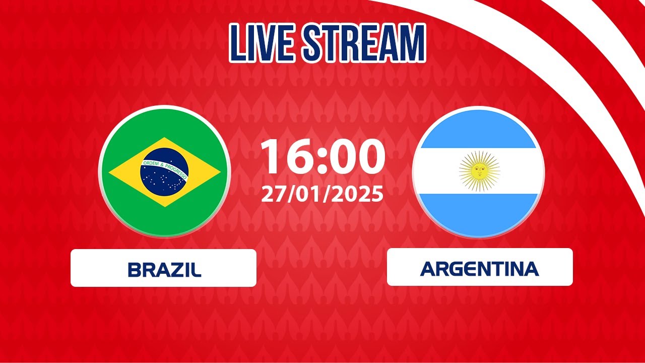 Argentina vs Brazil Live: Neymar vs Messi – The Ultimate Clash of Legends and Rivalry
