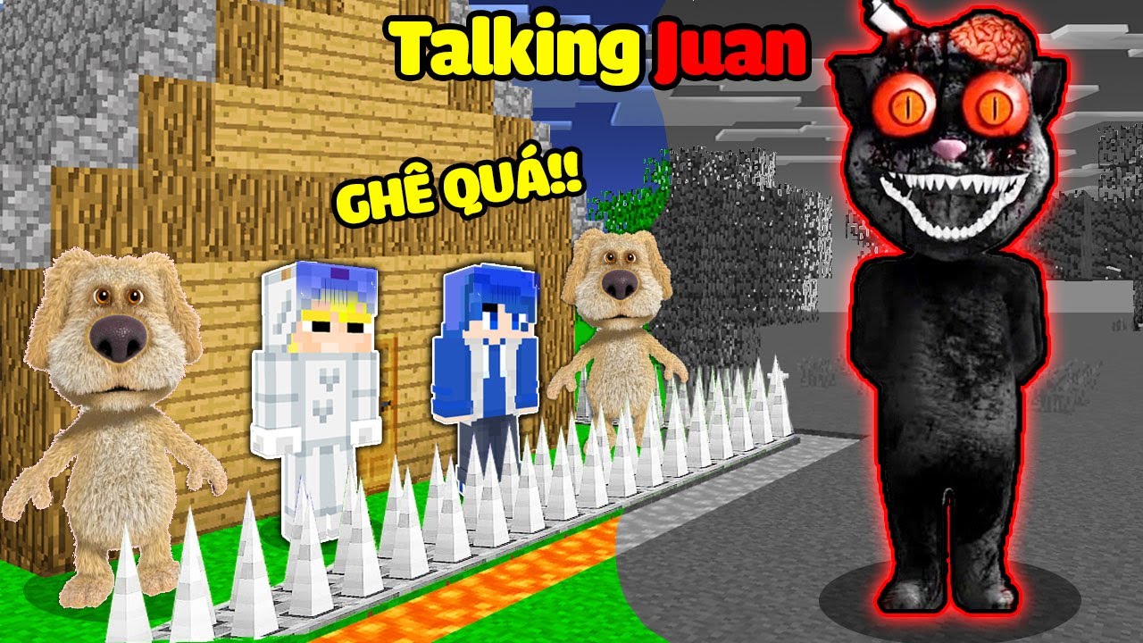 TÔ GÀ THỬ THÁCH 24H XÂY NHÀ AN TOÀN CHỐNG TALKING JUAN KINH DỊ TRONG MINECRAFT*TÔ GÀ XÂY NHÀ AN TOÀN-Thử Thách 24H Xây Nhà Chống Talking Juan Kinh Dị Trong Minecraft – Tô Gà