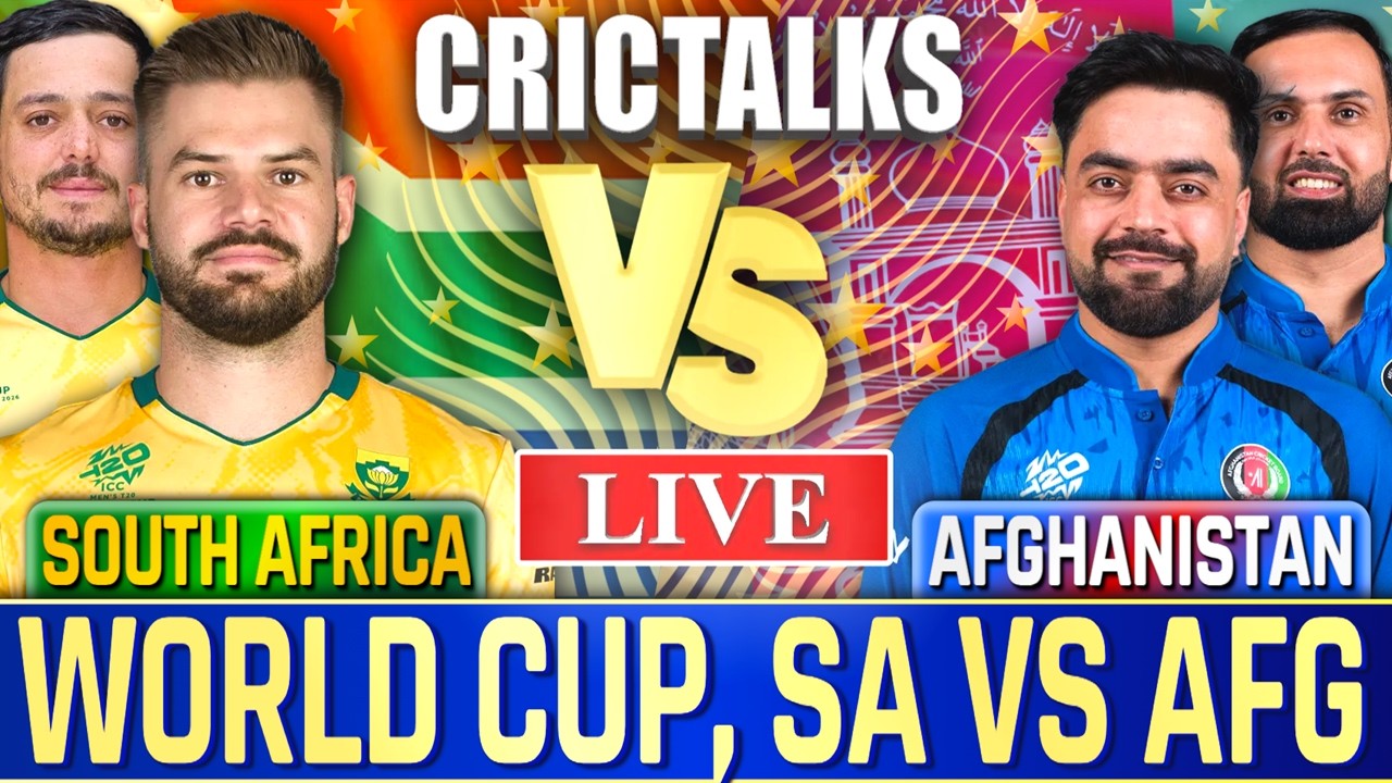 SA vs AFG Live Score: South Africa vs Afghanistan Live Cricket Match & Commentary, World Cup 2023