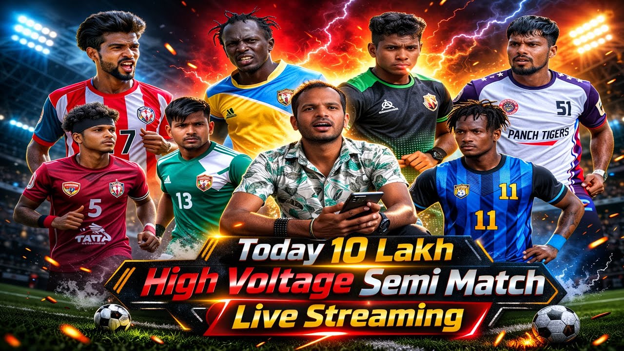 Ranchi Tiger vs Bandamunda 10 Lakh Semi Final Match | Brambe Remix JSR