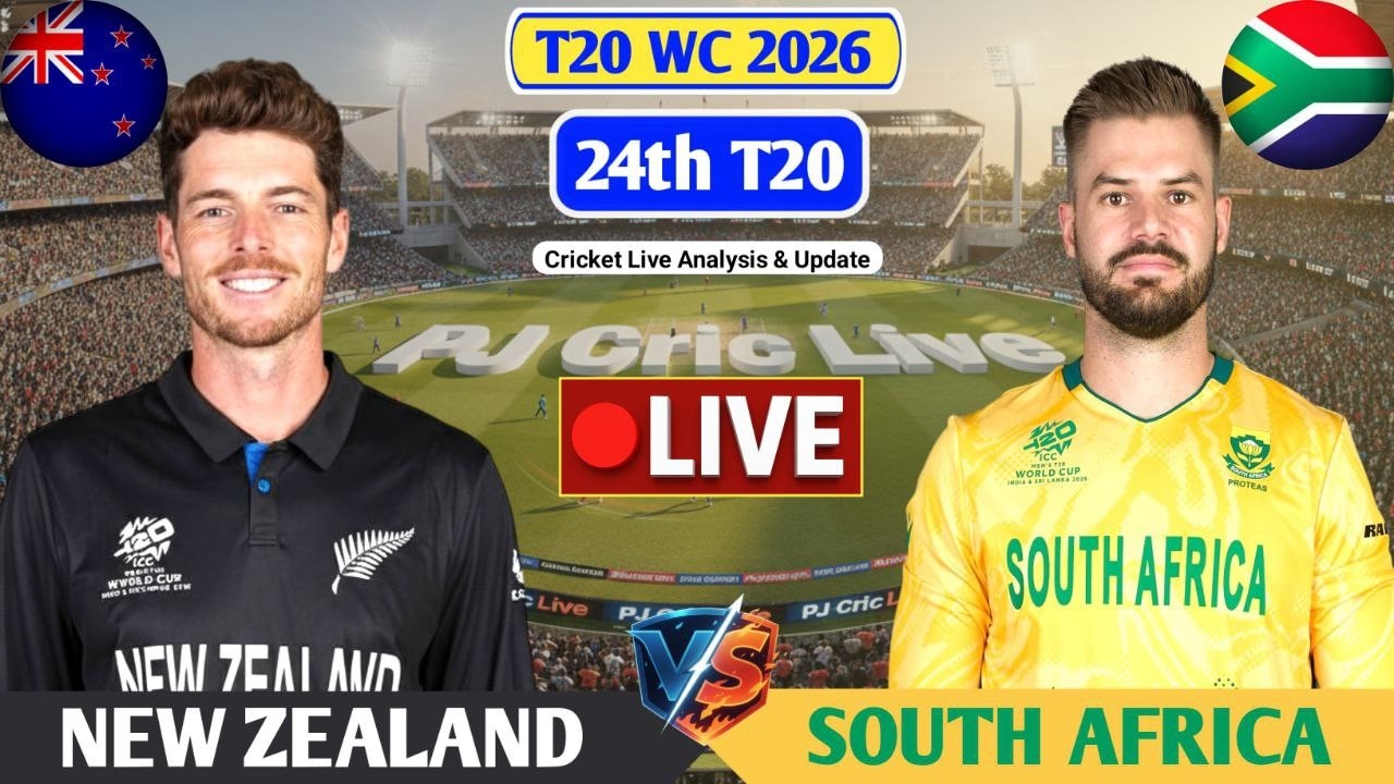 NZ vs SA Live Score: New Zealand vs South Africa 24th T20 Match Analysis & Updates