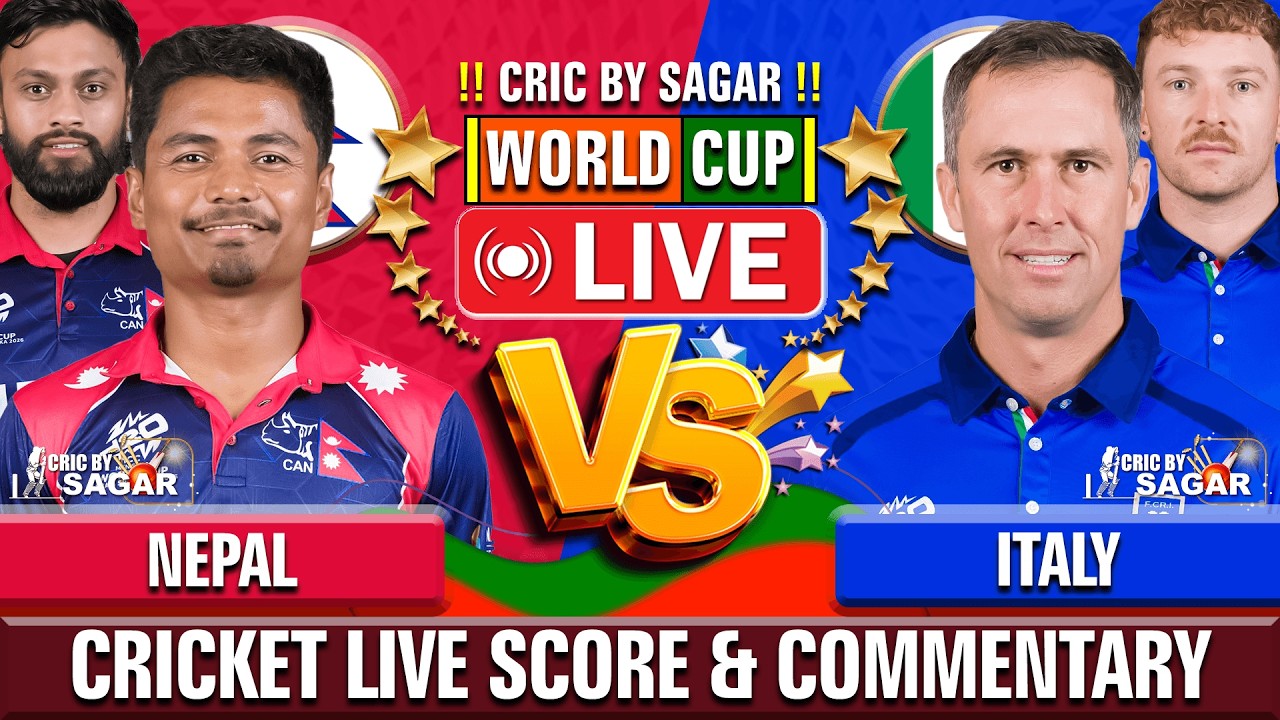 Nepal vs Italy Live Score, Commentary & Highlights | NEP vs ITA T20 Match Updates