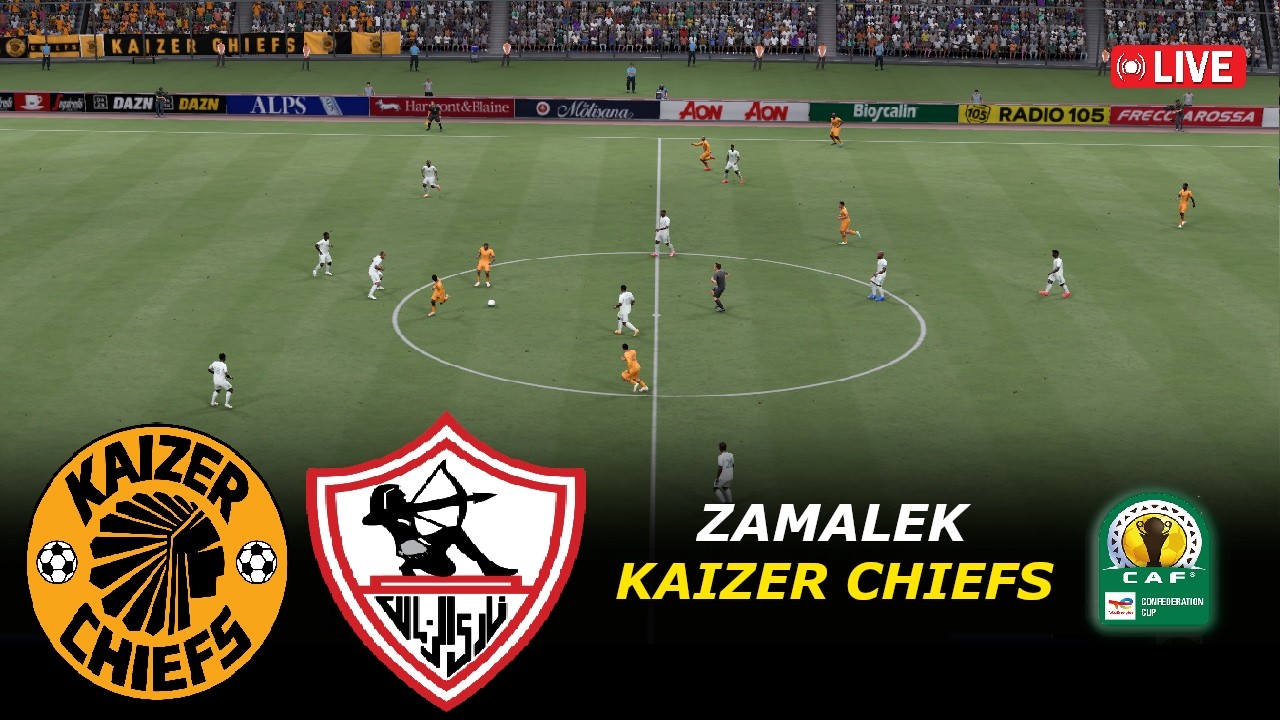Zamalek vs Kaizer Chiefs | CAF Confederation Cup 2026 | eFootball PES 21 Game Simulation