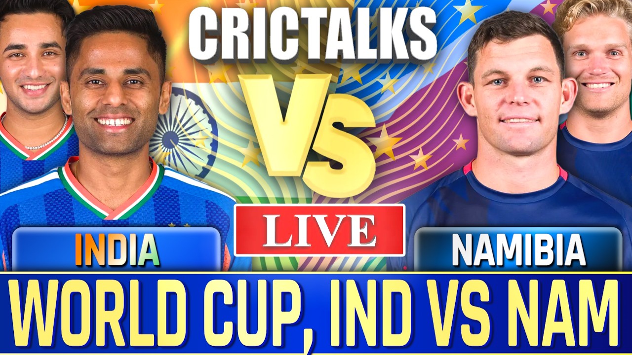 IND vs NAM Live Score: India vs Namibia World Cup Scorecard, Commentary & Updates