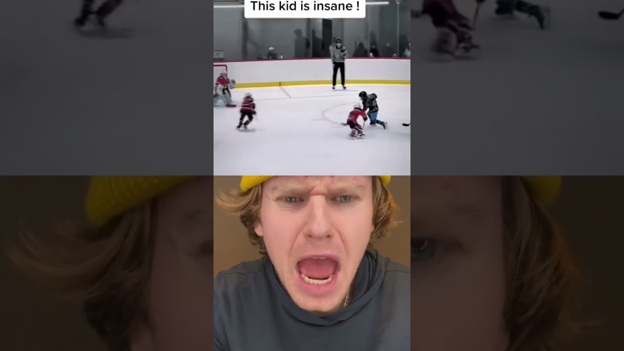 8-Year-Old’s Insane Hockey Goal: The Best You’ll Ever See!