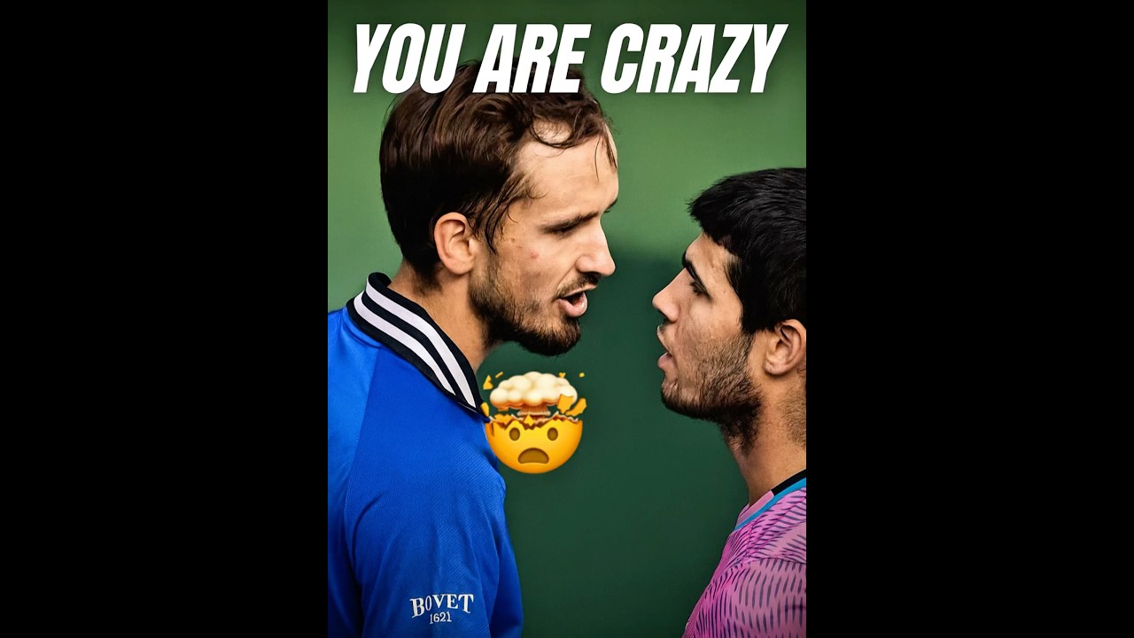 Alcaraz vs Medvedev: Unbelievable Rally that Shocked the World! 🤯 Tennis Highlights | Indian Wells 2024