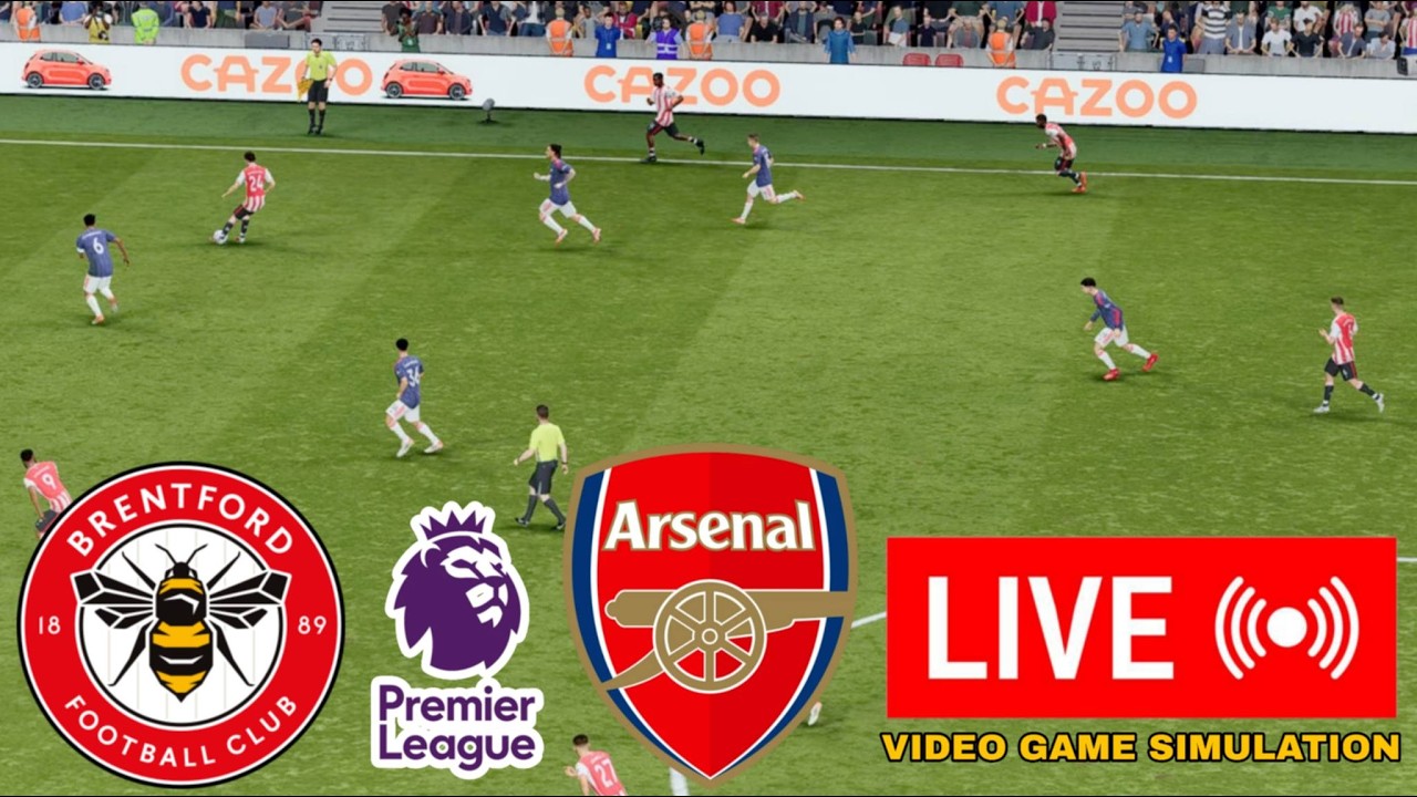 Brentford vs Arsenal LIVE Score & FC 25 Simulation: Premier League 2025/26 Updates