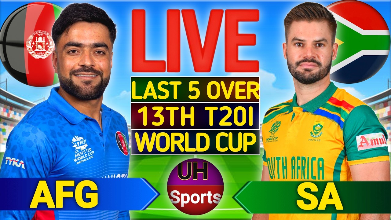 AFG vs SA Live Score, T20 World Cup 2026: Afghanistan vs South Africa Live Cricket Match Today