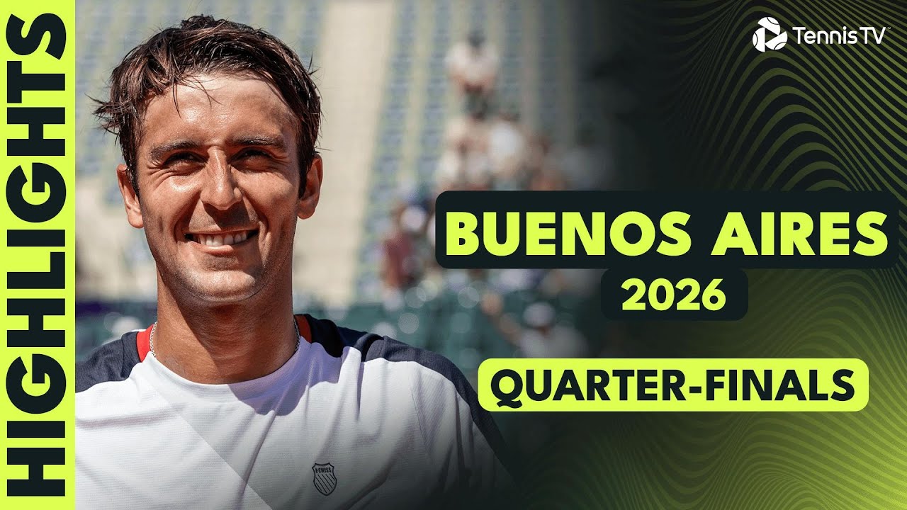 Buenos Aires 2026 Quarter-Finals: Etcheverry vs Tabilo & Cerundolo Highlights | Argentina Open Match Results