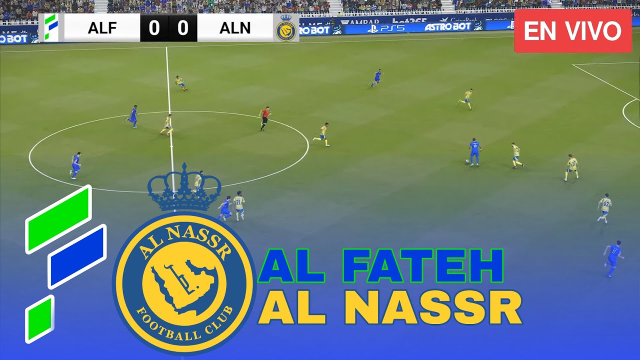 Al Fateh vs Al Nassr LIVE: Saudi Pro League 2026 Today Match Prediction | PES 21 Simulation
