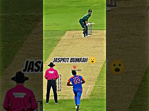 Jasprit Bumrah Unplayable Yorker Delivery #shorts #cricket #india