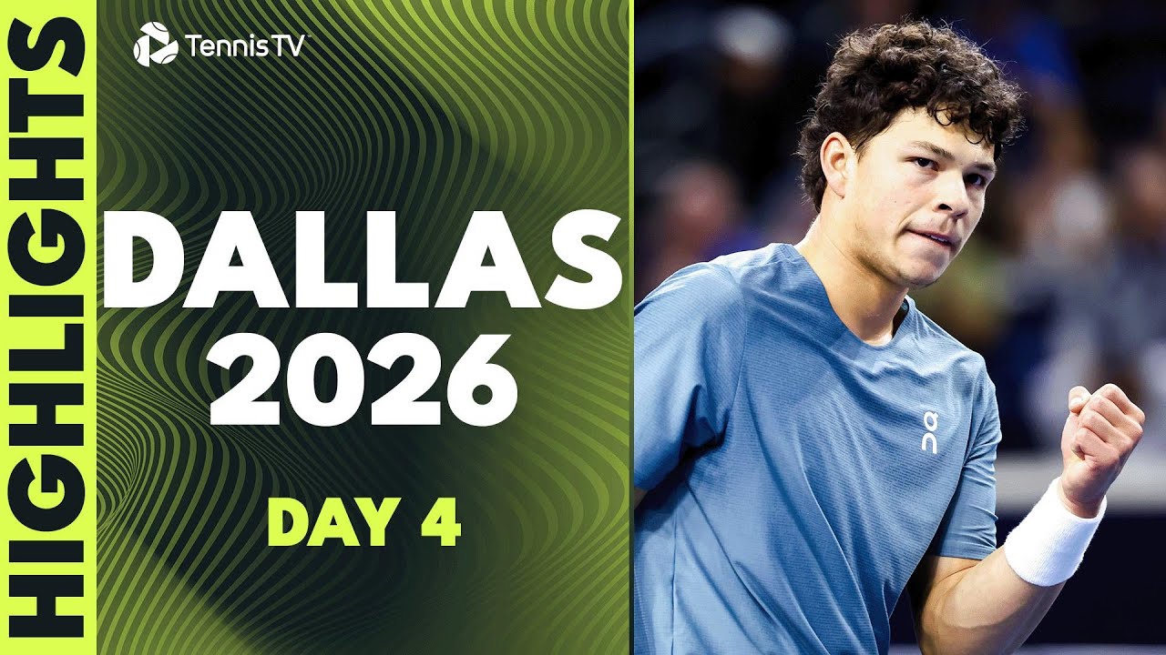 Shelton, Paul & Shapovalov Highlights | Dallas Open 2026 Day 4 Full Match Replay
