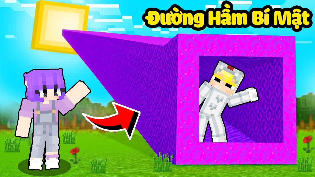 Tô Gà Khám Phá Đường Hầm Bí Mật Đi Lên Mặt Trời Trong Minecraft-Tô Gà: Khám Phá Đường Hầm Bí Mật Lên Mặt Trời Trong Minecraft