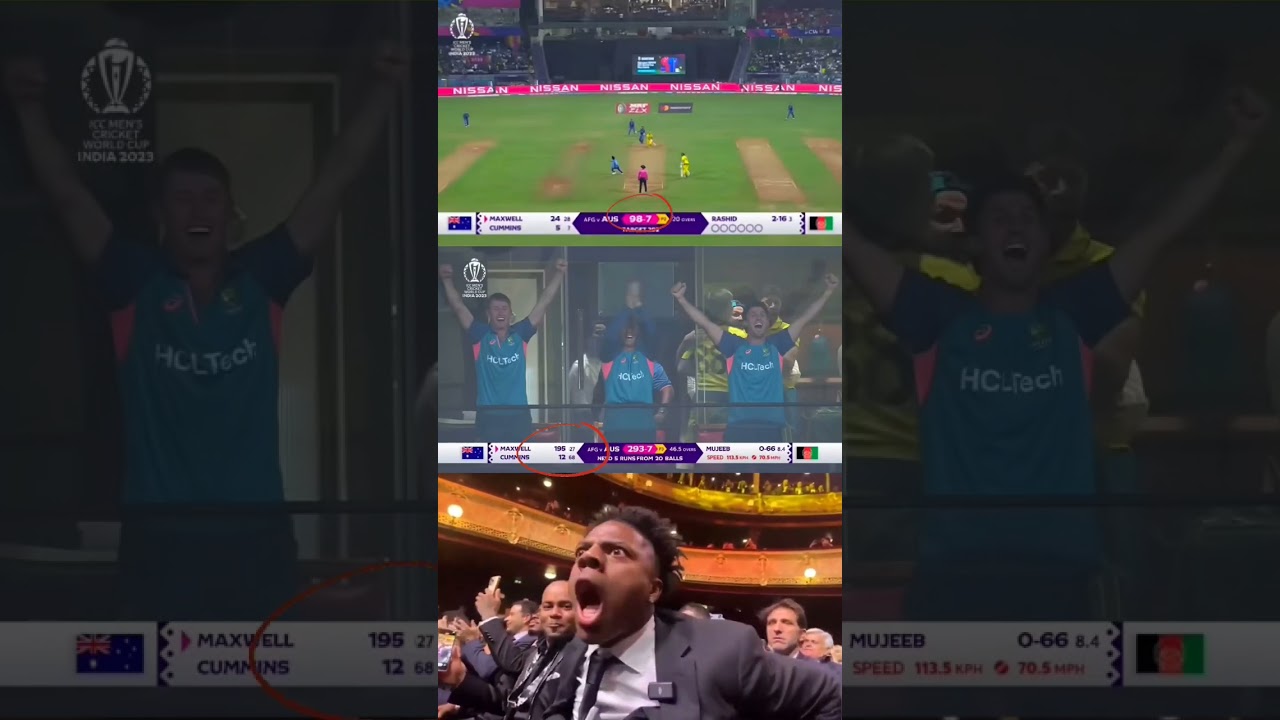 Maxwell 201* vs Afghanistan Full Highlights: Australia vs Afghanistan World Cup 2023 🌏🏆