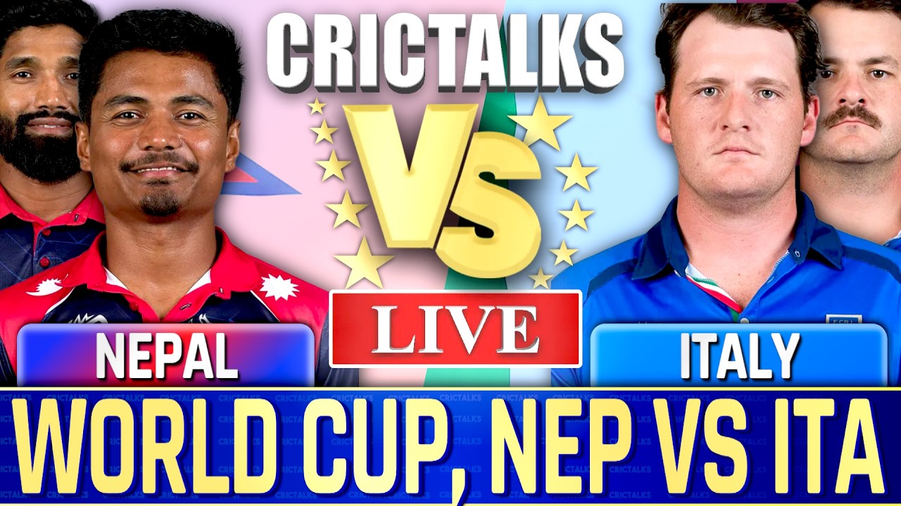 Nepal vs Italy Live Score: T20 World Cup Today Match Commentary & Highlights