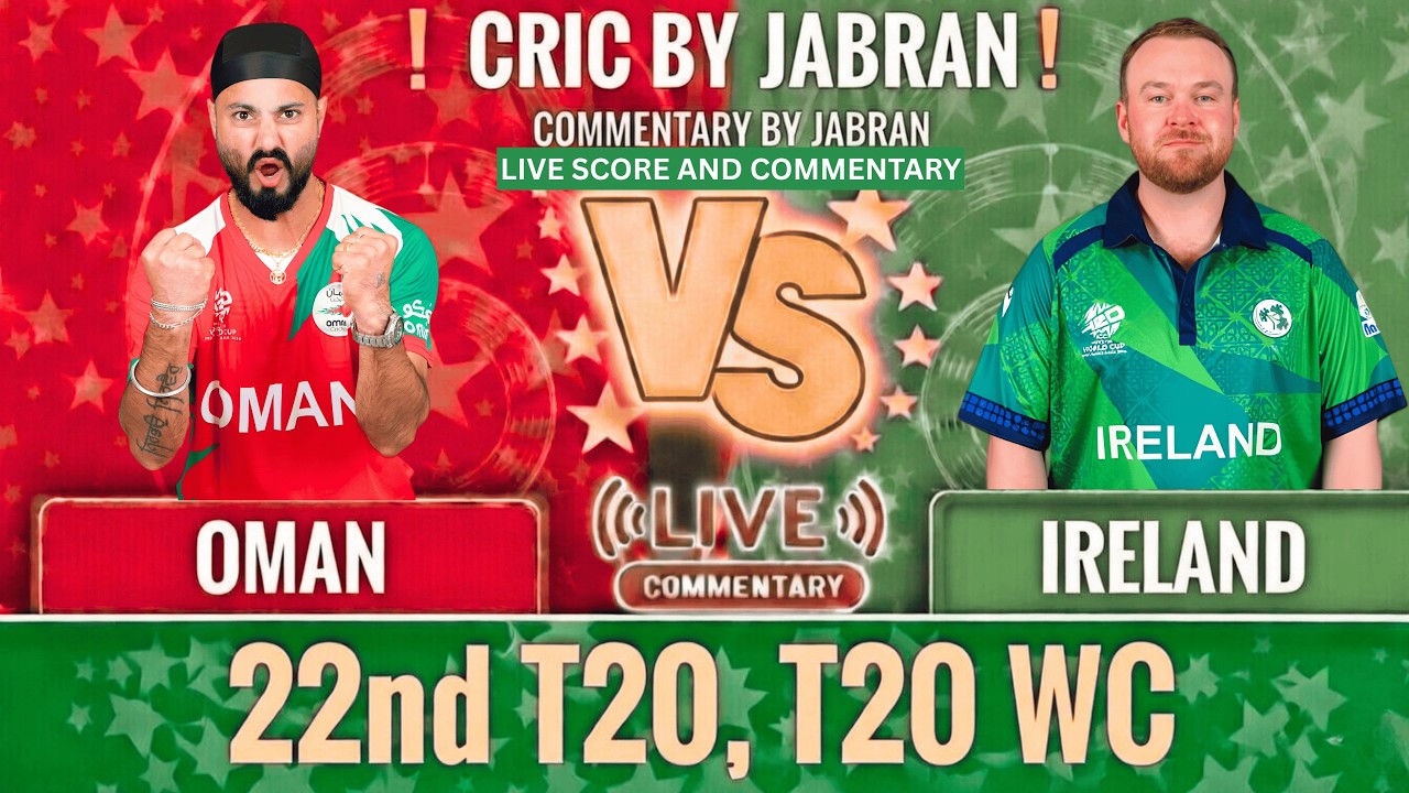 Oman vs Ireland Live Score, T20 World Cup 2024: OMA vs IRE Commentary & Scorecard updates