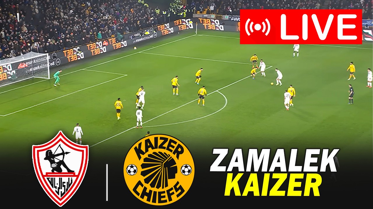 Zamalek vs Kaizer Chiefs LIVE: CAF Champions League 2026 Today | eFootball Gameplay 2026