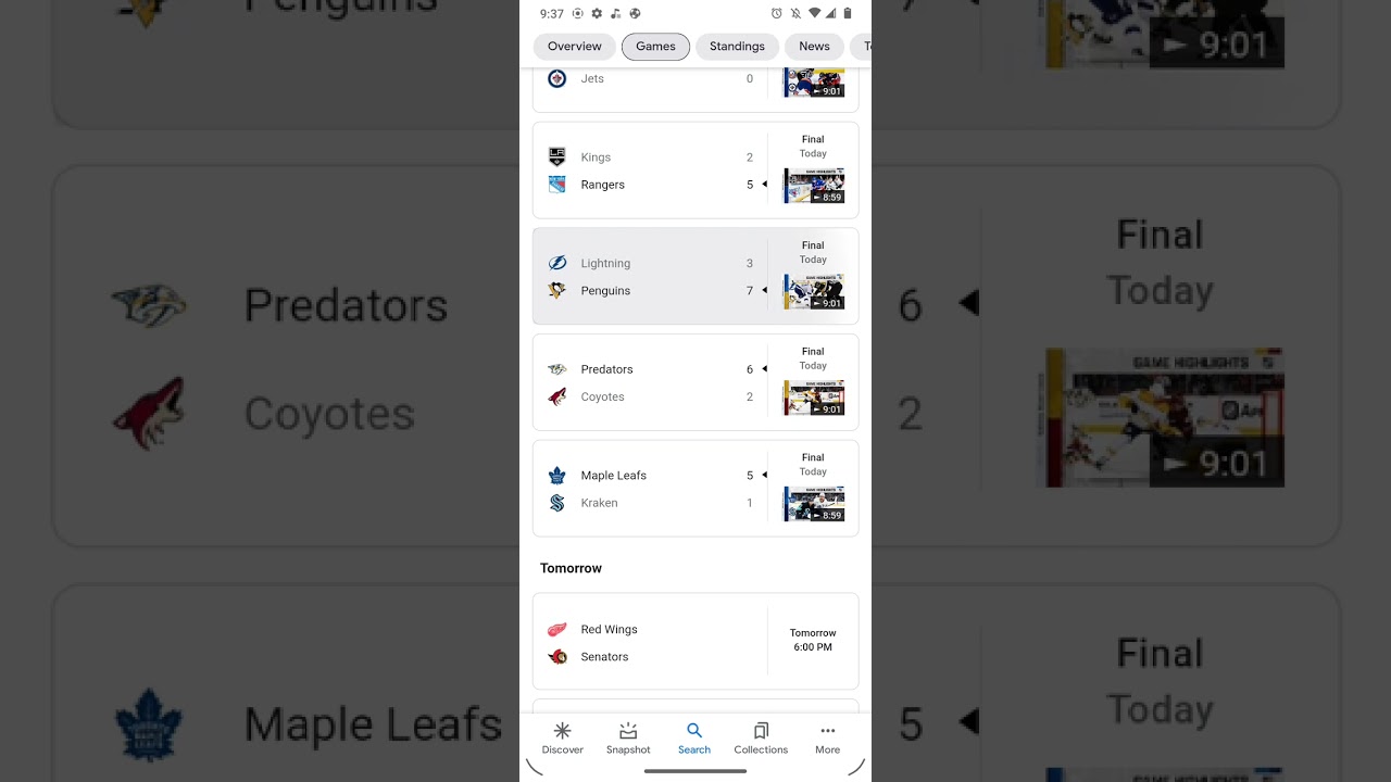 Latest NHL Scores and Game Results: NHL Hockey Score Updates Indian Standard Time (IST)