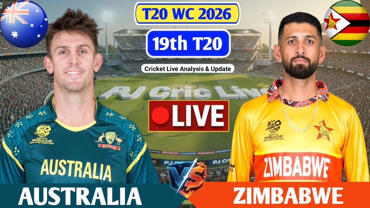 AUS vs ZIM 19th T20 Live Score, Match Analysis & Dream11 Predictions: Australia vs Zimbabwe