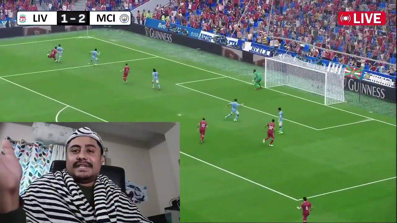 Man City vs Liverpool Live: Premier League 2026 | Full Match Stream | eFootball PES 21 Gameplay