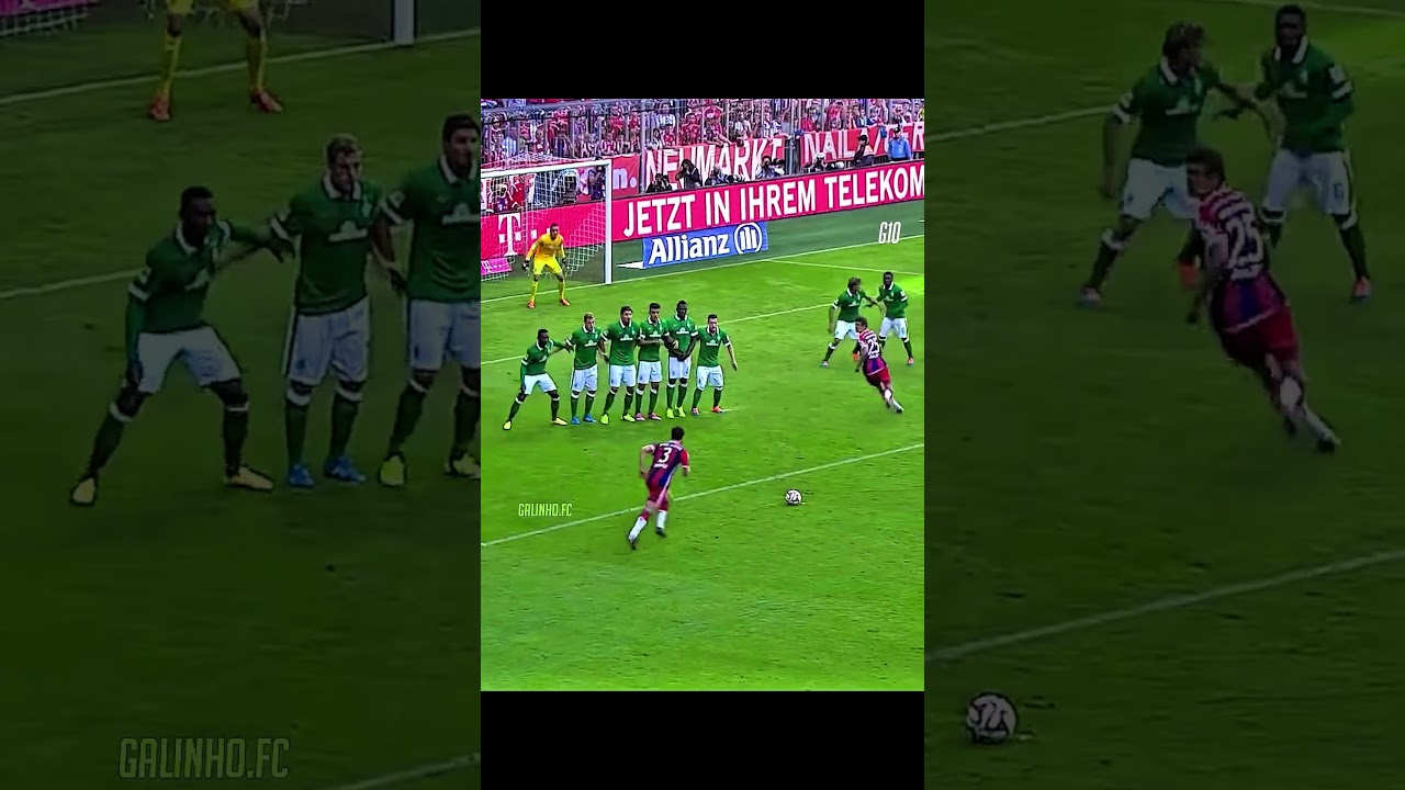 Unbeatable Football Free Kick Tricks: Score Every Time! ⚽🔥 #footballshorts