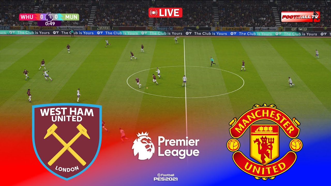 West Ham vs Man Utd – Premier League 2024/25 Match Preview | PES 21 Simulation