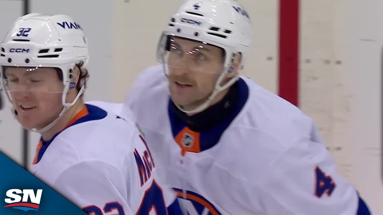Carson Soucy Scores Stunning Sharp-Angle Goal Against Former Team Rangers